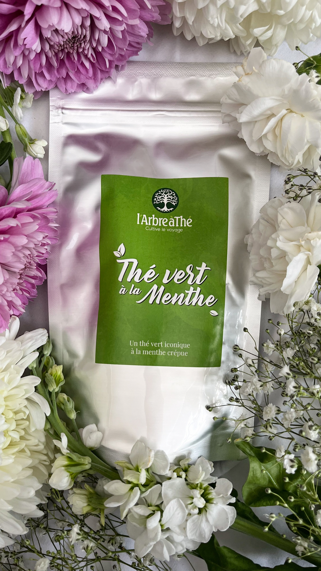 Thé vert à la menthe